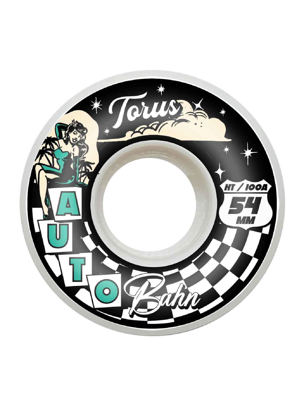 Autobahn Torus H/T 54mm 100A Wheels Pack