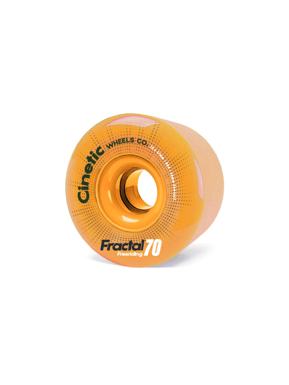 Cinetic Fractal 70mm x 47mm 80A Pack de Roues