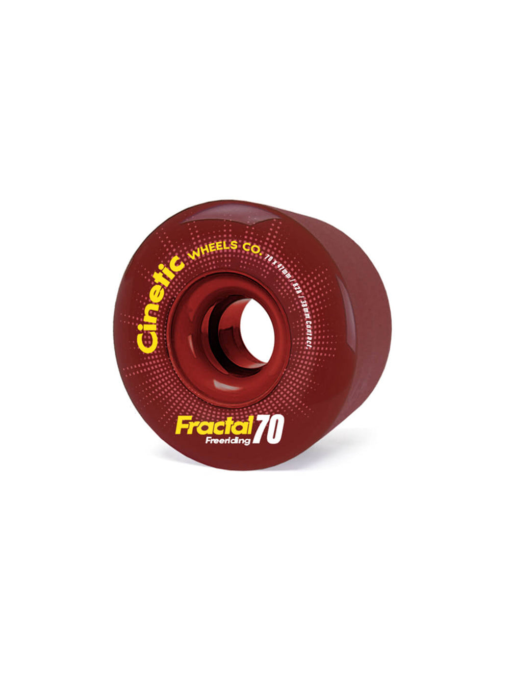 Cinetic Fractal 70mm x 47mm 82A Pack de Roues