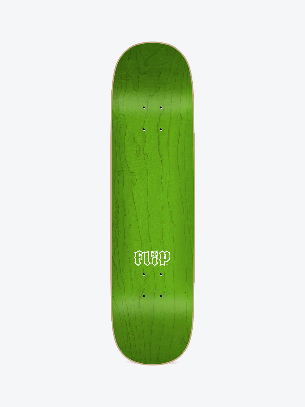 Flip Gate Logo Yellow 8.125" Skate Deck