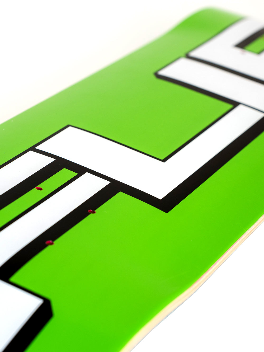 Flip Squared Logo Green 8.25" Skate Deck