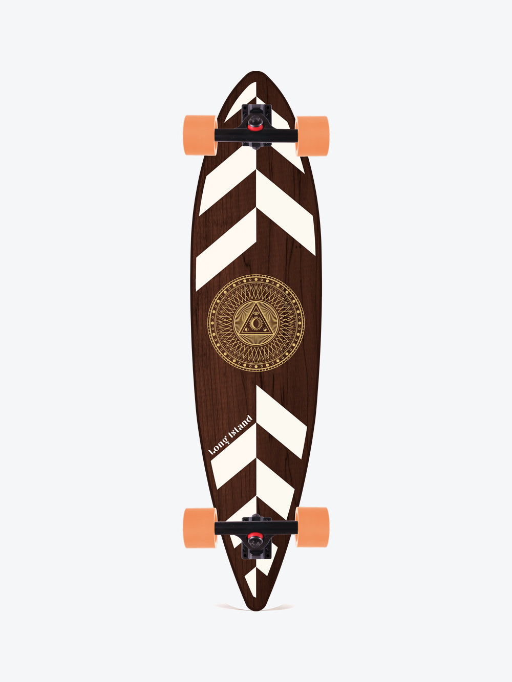 Long Island Bermuda 38" Pintail Longboard Complet