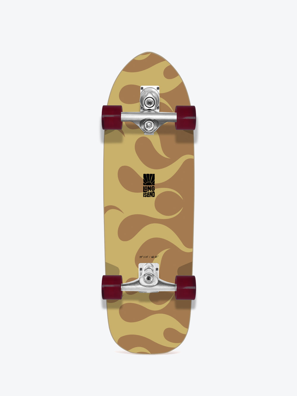 Long Island Flaming 32" Complete Surfskate