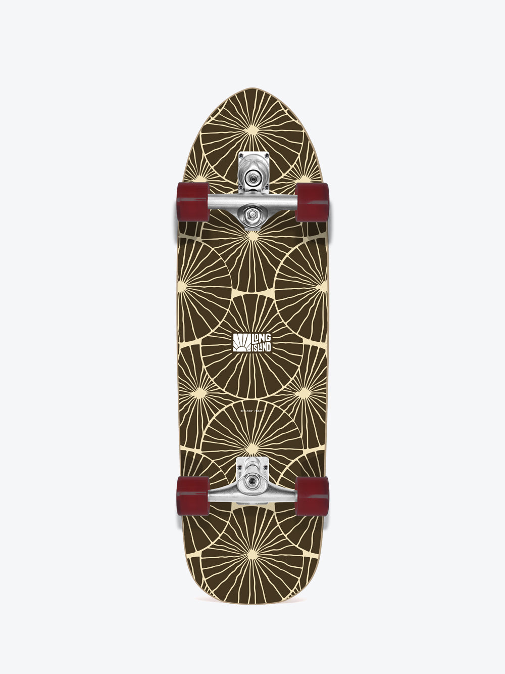 Long Island Fog Haze 34" Complete Surfskate