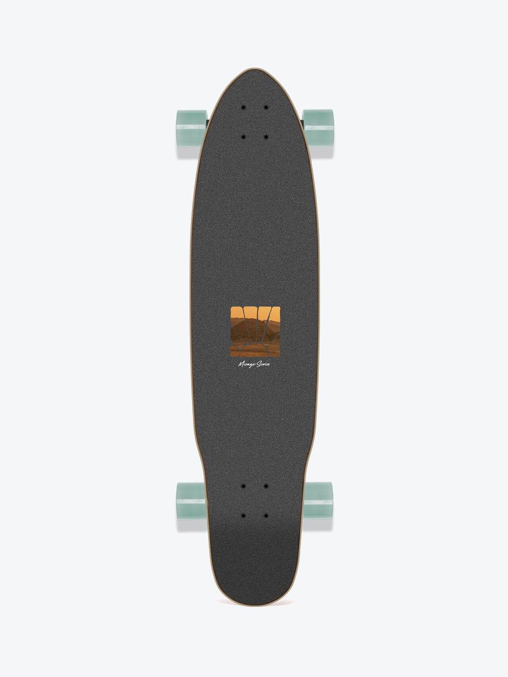 Long Island Mirage 38.85" Kicktail Longboard Complet