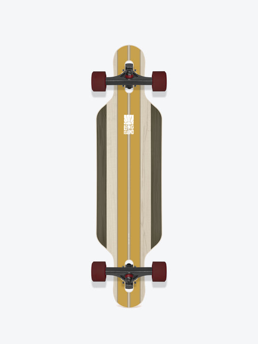 Long Island Stripe 36.95" Drop Longboard Completo