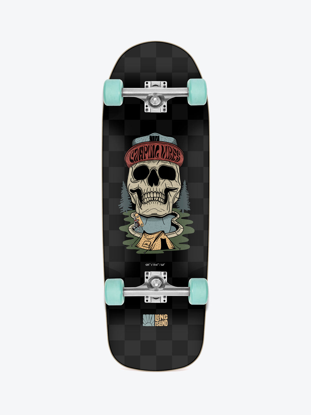 Long Island Trimmer 9.87" Old School Longboard Complet