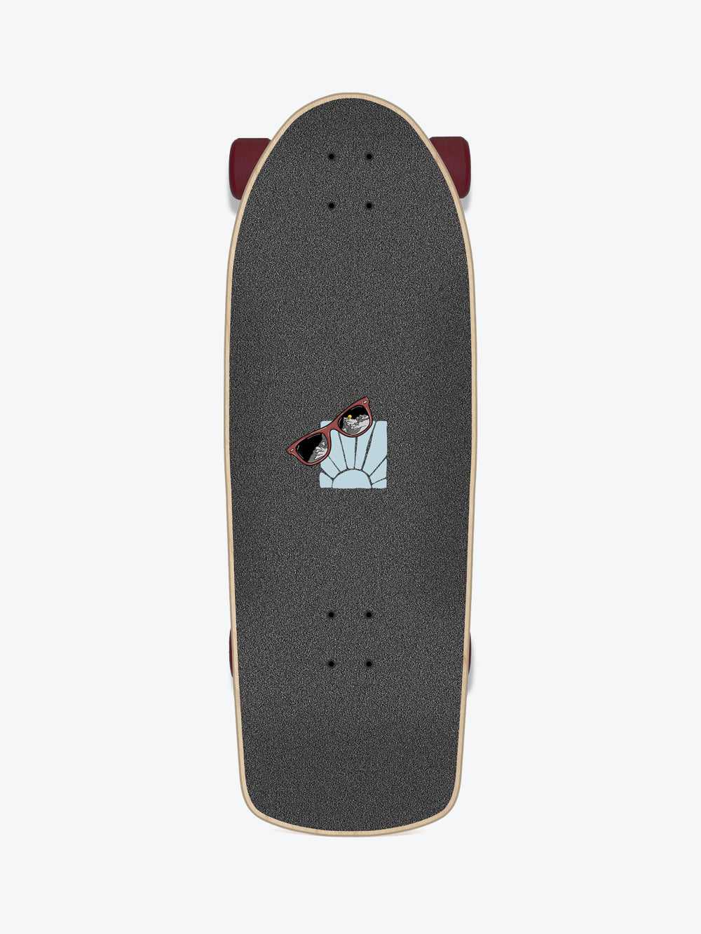 Long Island Trunk 10" Old School Longboard Complet