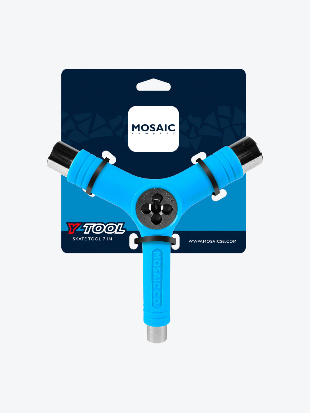 Mosaic Y Tool Bleue