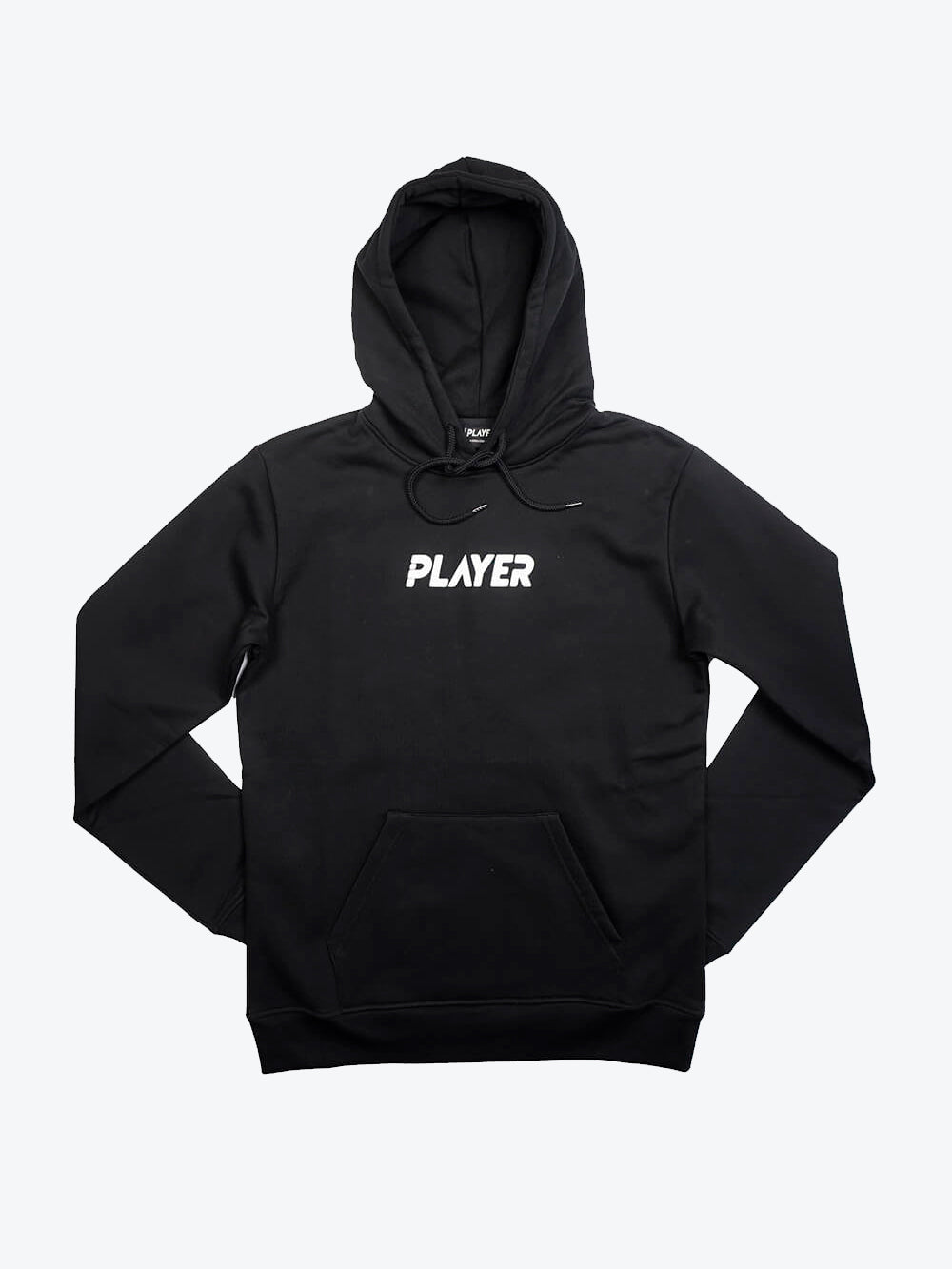 Player Logo Noir Hoodie