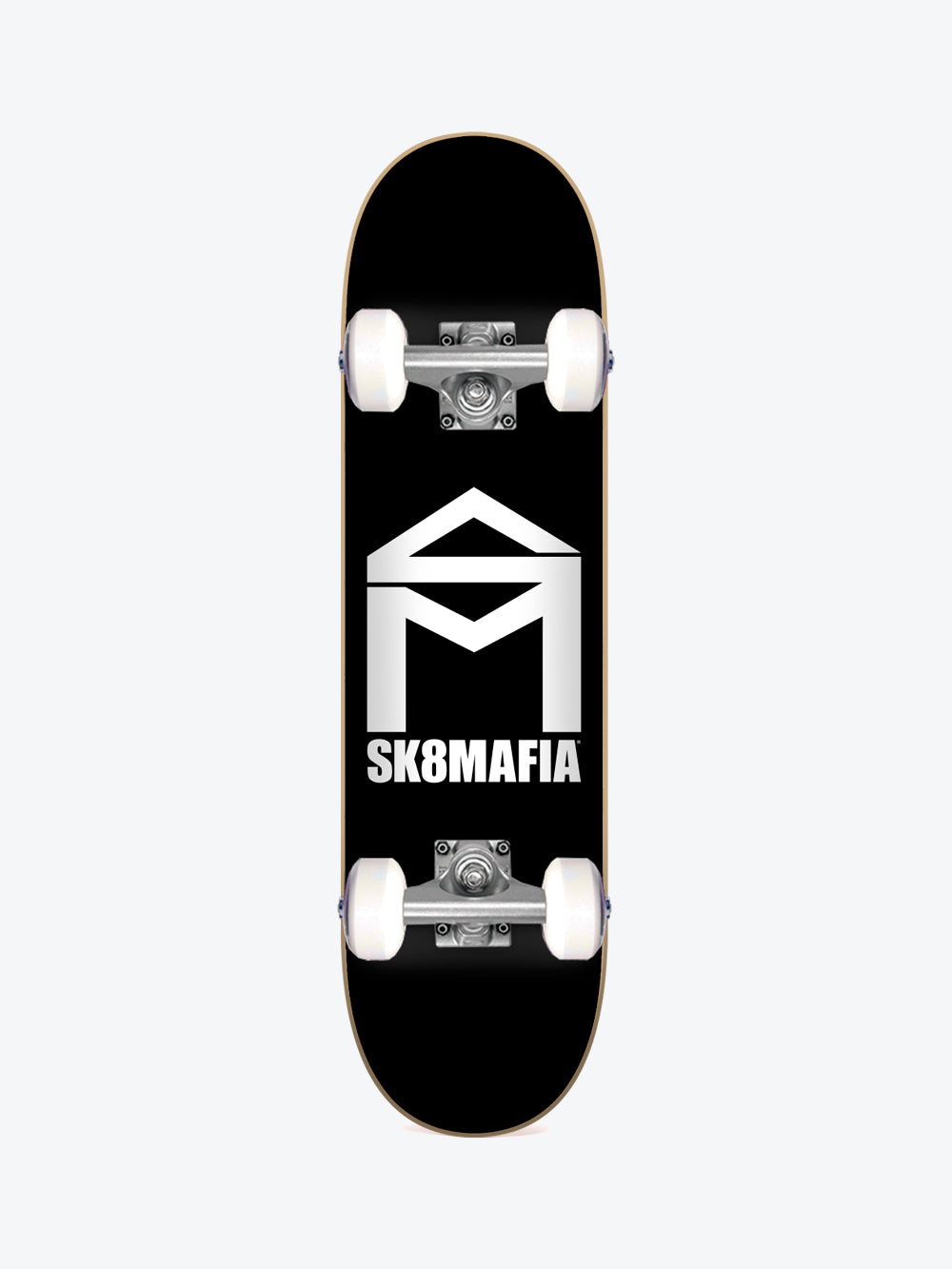 Sk8mafia House Logo Black 6.0" Micro Skate Completo