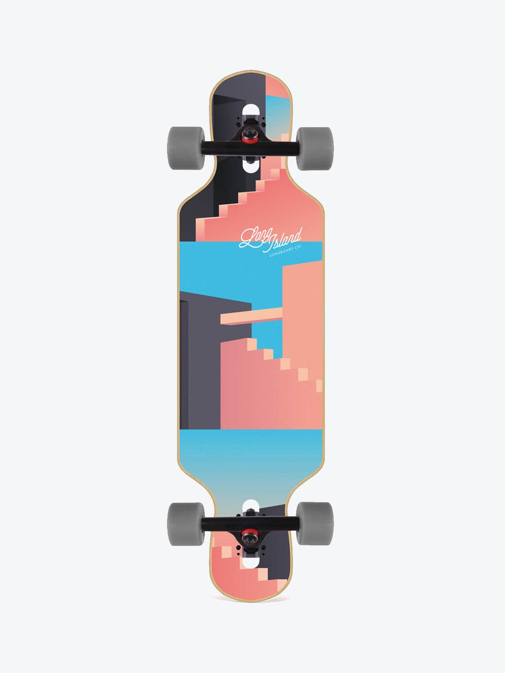 Long Island Paradiso 32.85" Mini Drop Longboard Complet
