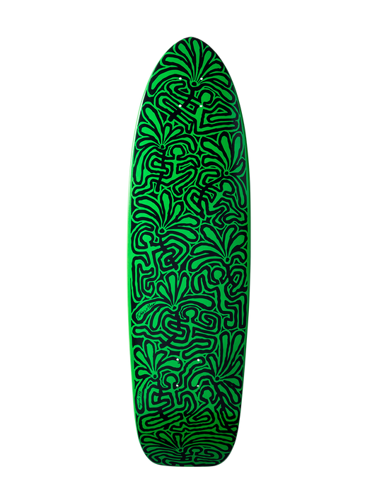 Yow Anemone Pukas x Yow 34.5" Surfskate Deck