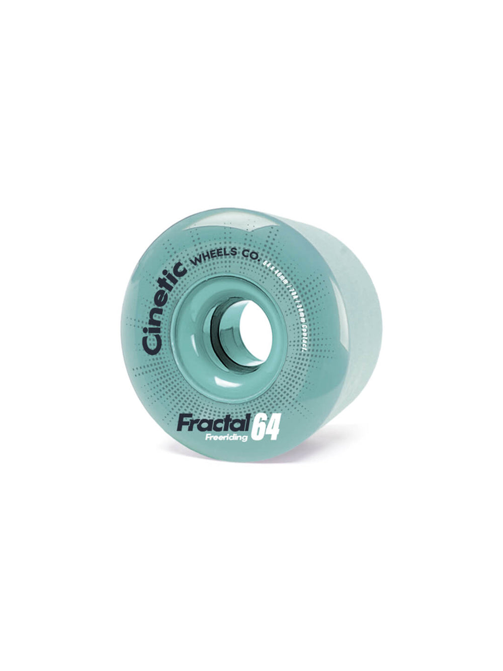 Cinetic Fractal 64mm x 46mm 78A Wheels Pack