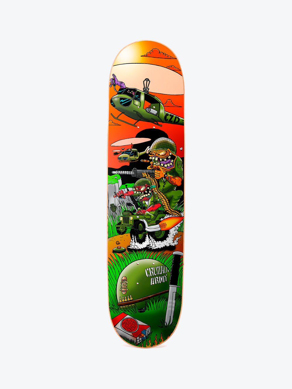 Cruzade Army Finks 8.25" Skate Deck