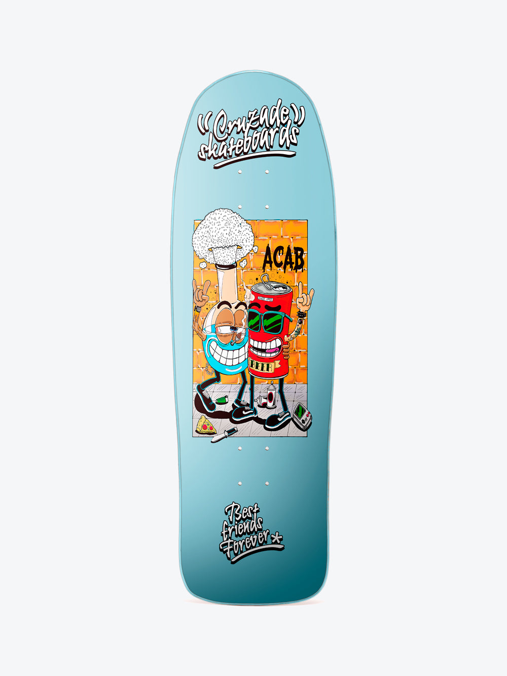 Cruzade Best Friends 10" Skate Deck