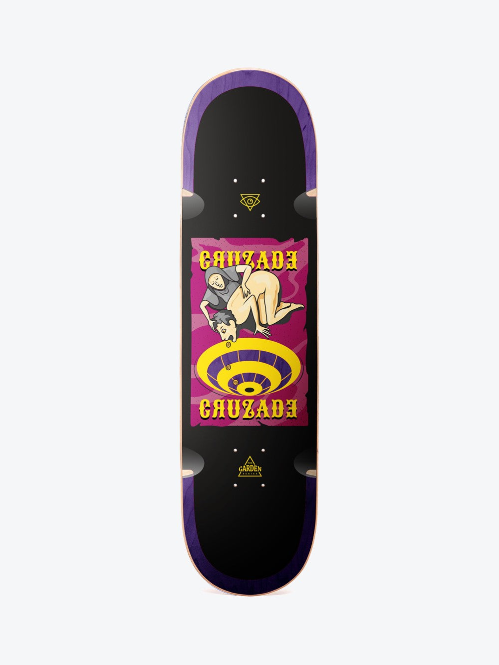 Cruzade Garden 8.5" Twin Skate Deck