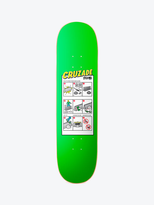 Cruzade Lessons 2 8.5" Skate Deck