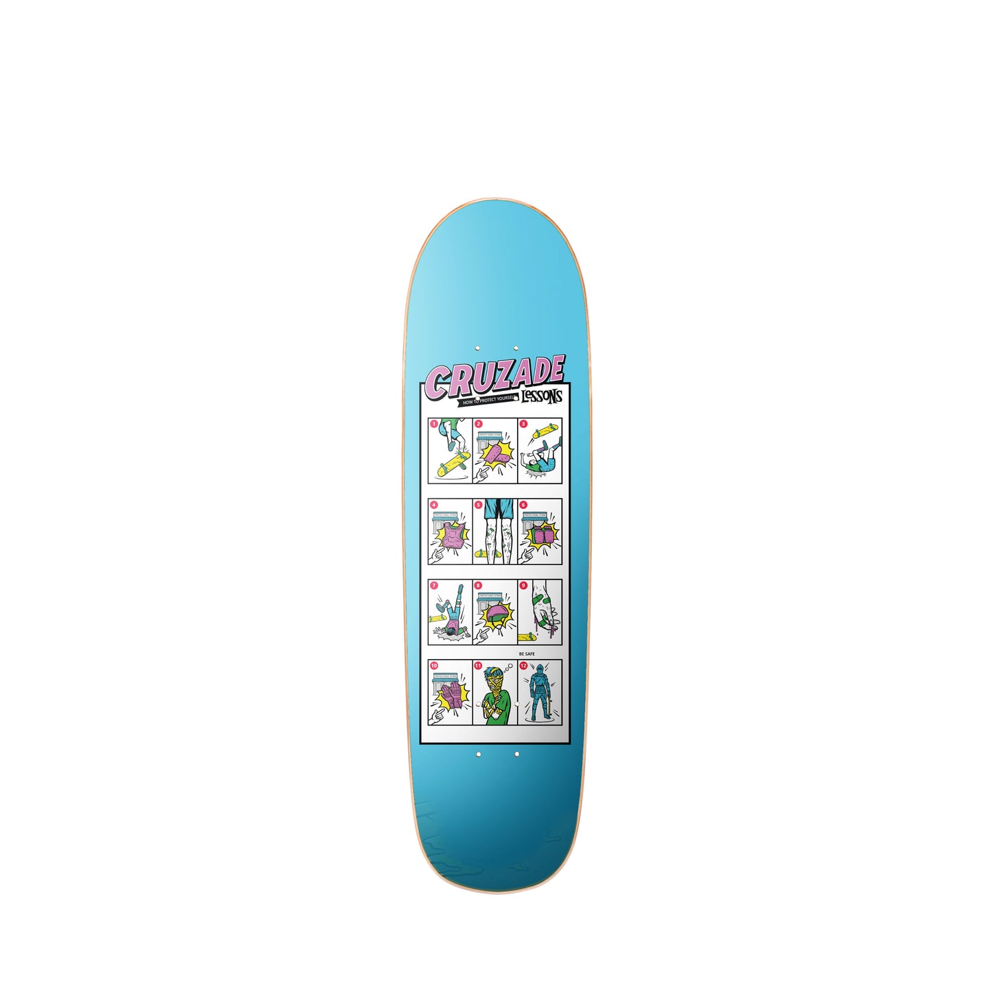 Cruzade Lessons III 8.125" Skate Deck