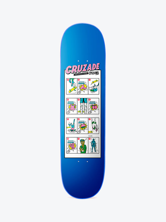 Cruzade Lessons III 8.1" Skate Deck