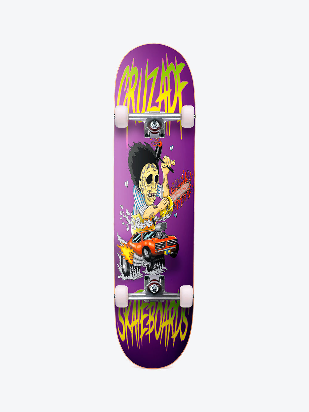 Cruzade Leatherface 8.0" Complete Skateboard