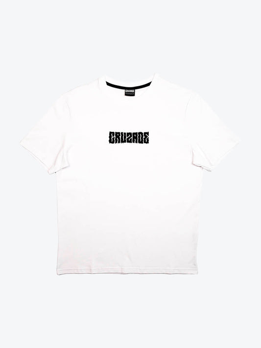 Cruzade Logo White Tee