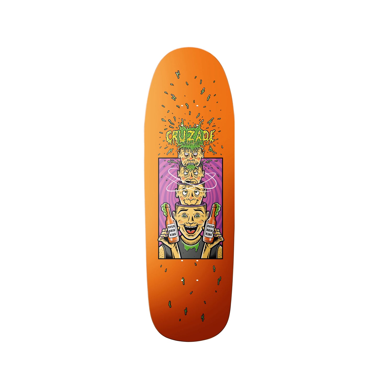 Cruzade Overdrinking 9.75" Skate Deck