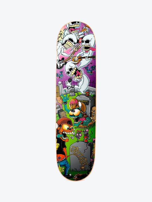 Cruzade Skate Punk Is Not Dead 8.375" Skate Deck