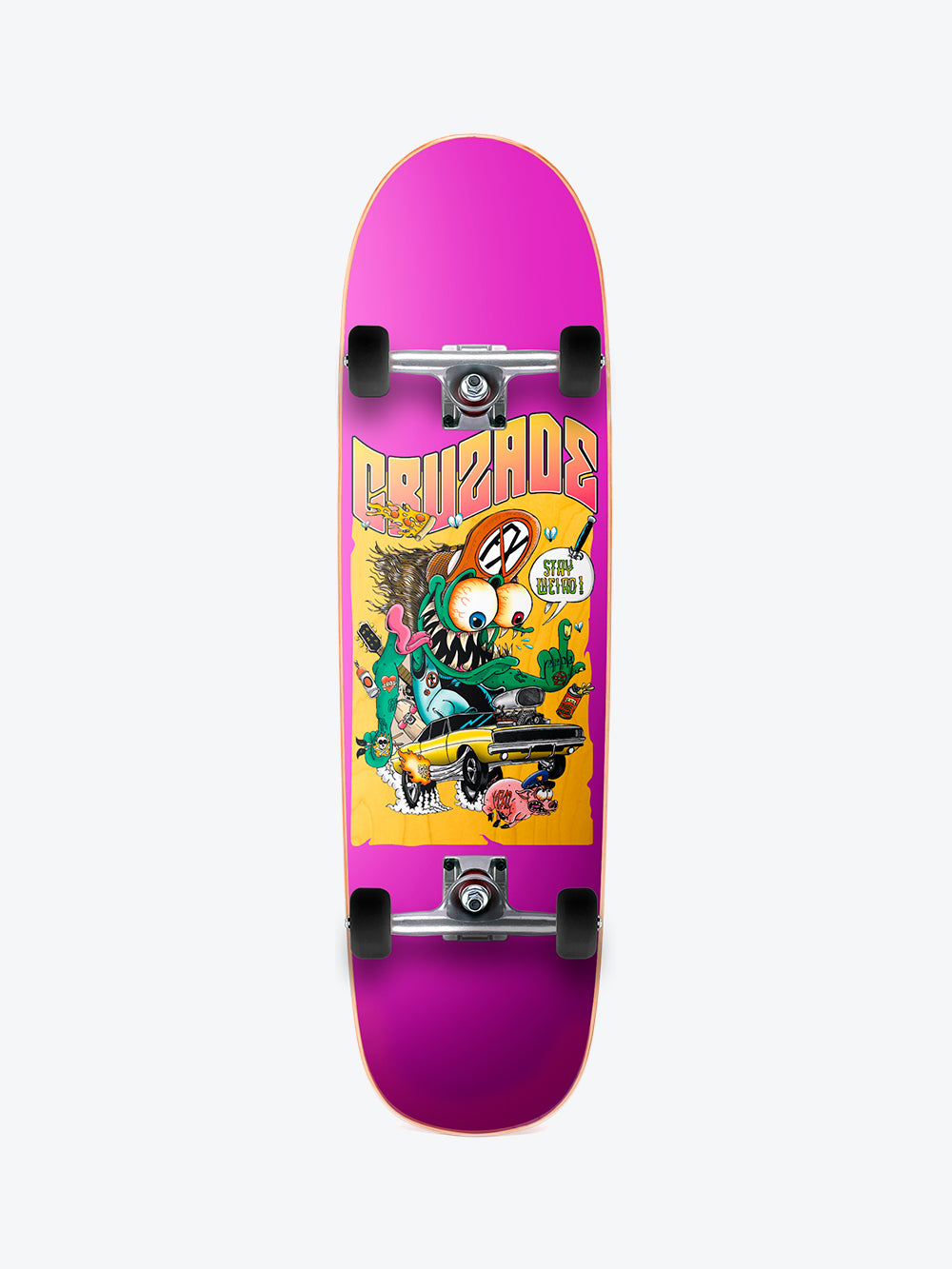 Cruzade Stay Weird 8.125" Complete Skate