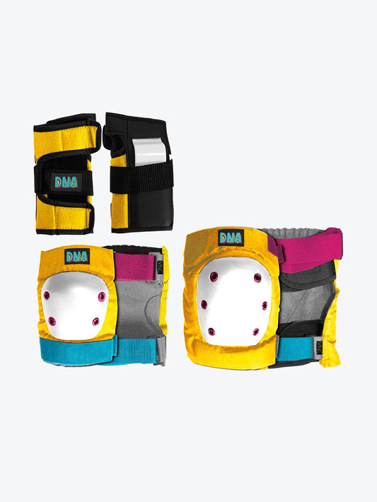 DNA Yellow Knee & Elbow Kids Pack