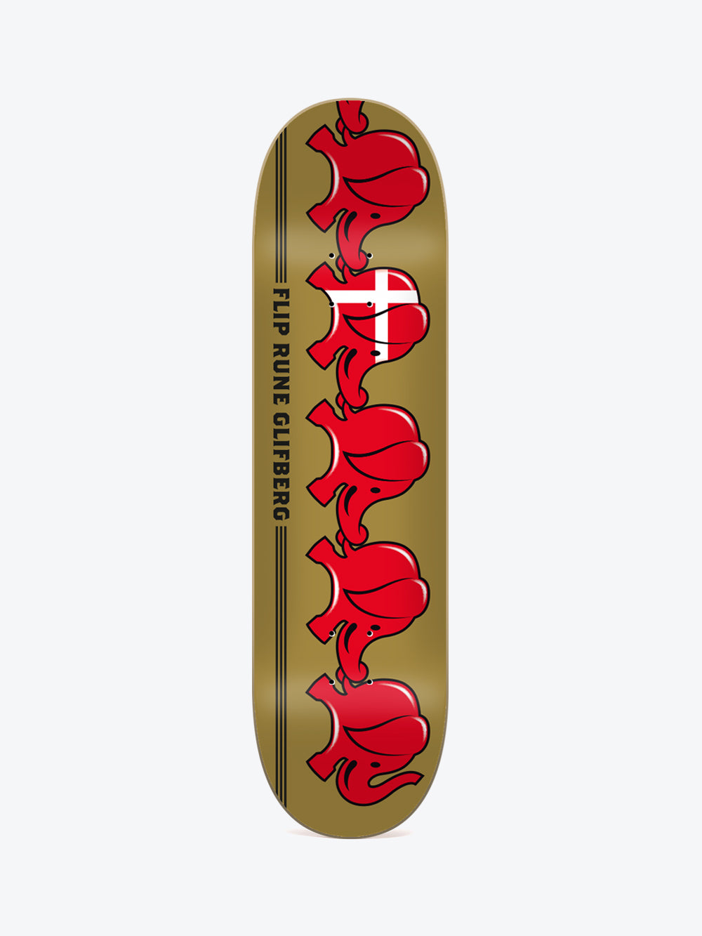 Flip Glifberg Elephants 8.625" Skate Deck