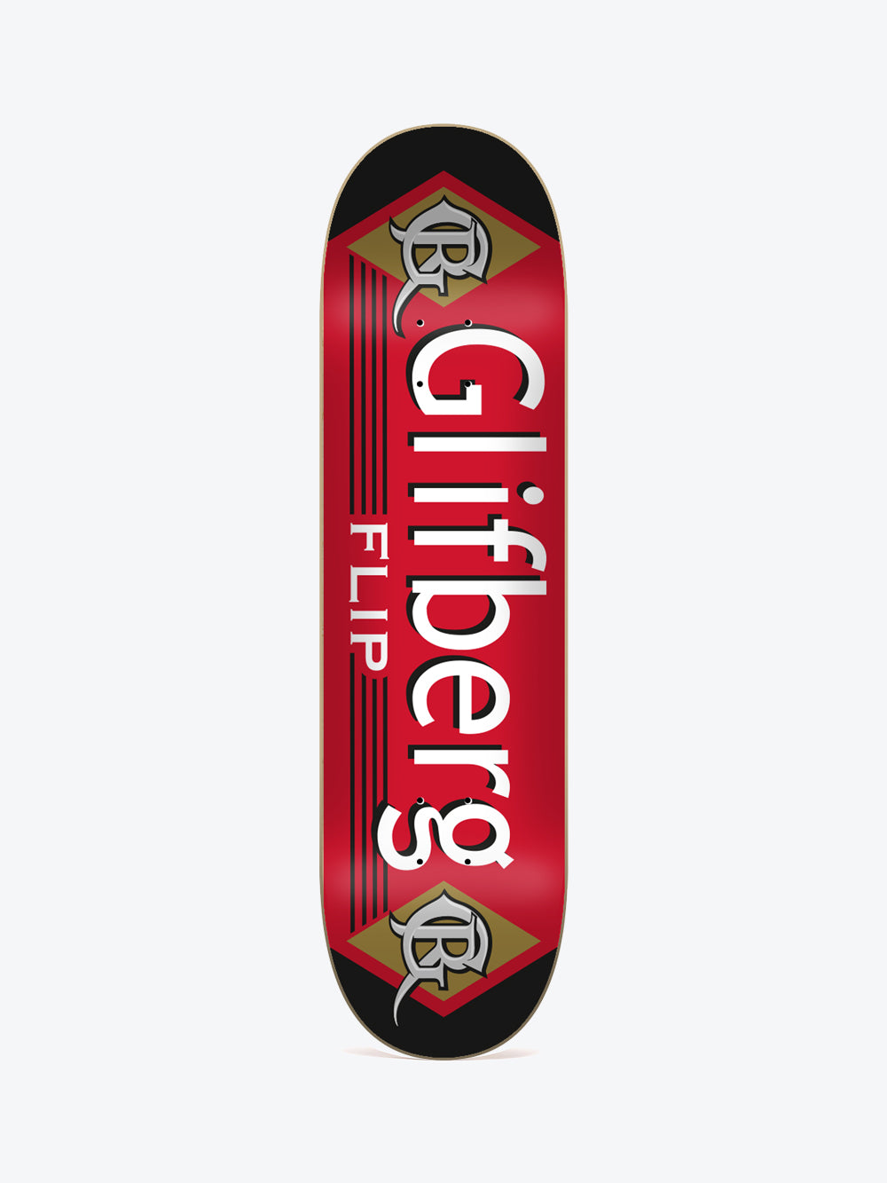 Flip Glifberg Tobacco Red 8.4" Skate Deck