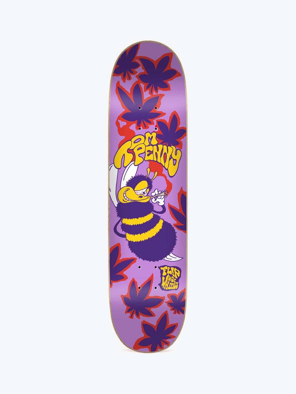 Flip High in a Haze Purple 7.75" Skate Deck