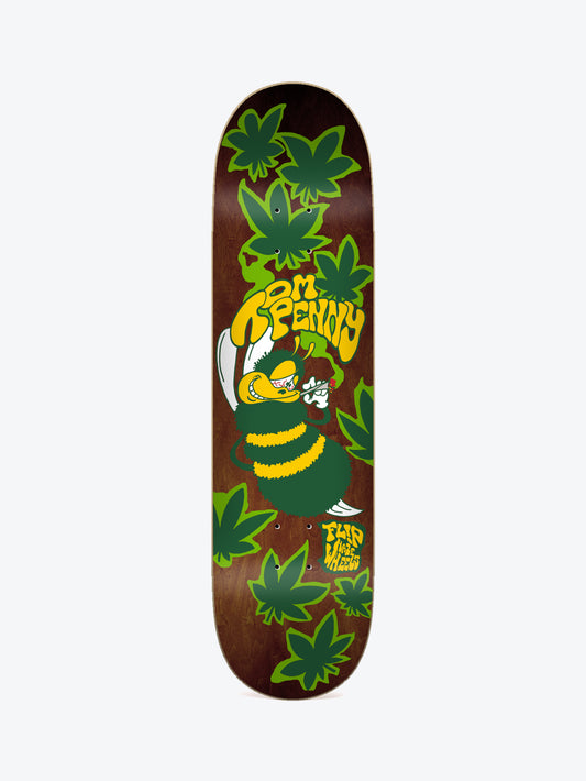 Flip High in a Haze Green 8.25" Skate Deck
