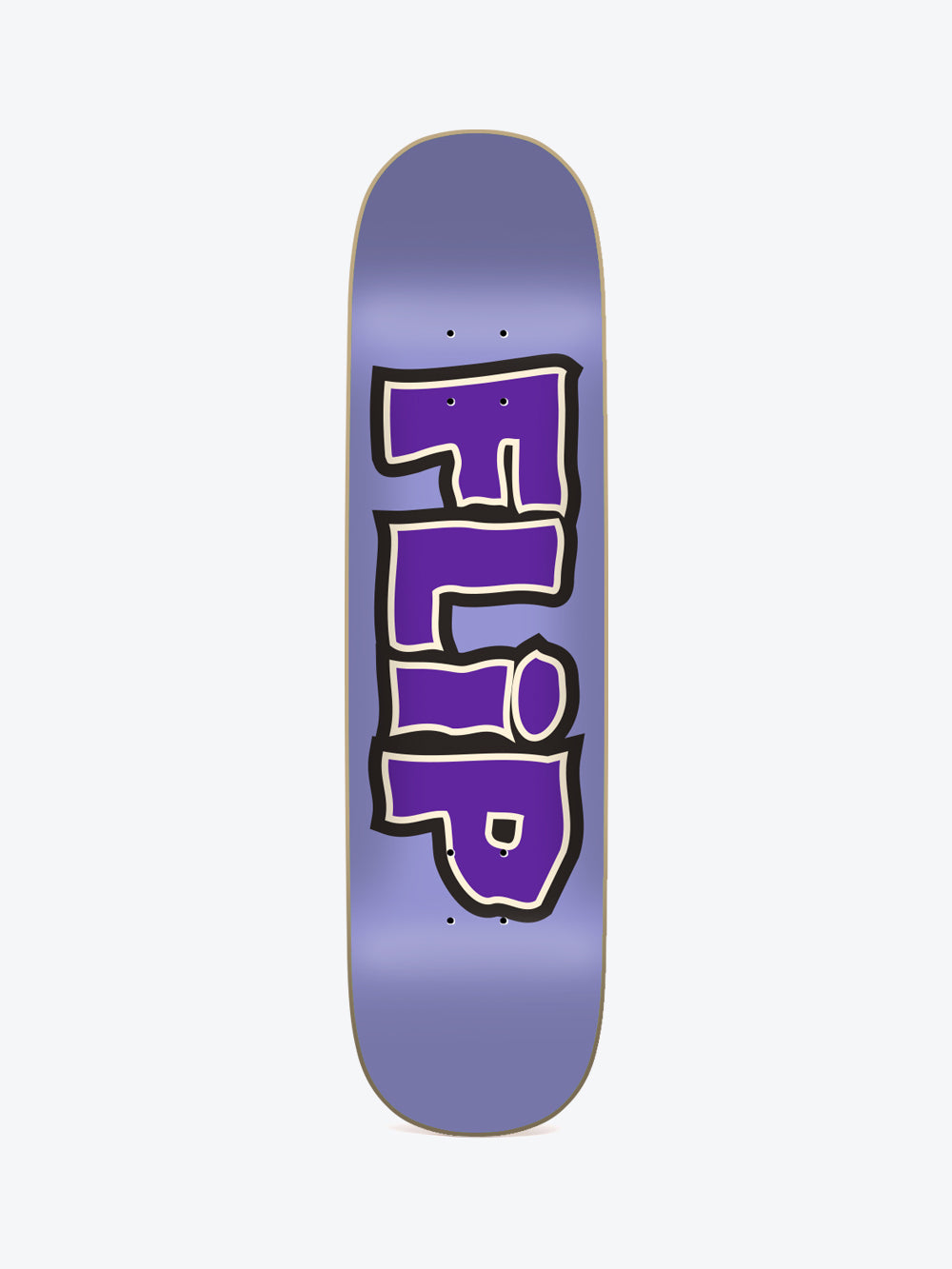 Flip Team Meltdown Purple 8.25" Skate Deck