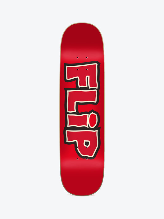 Flip Team Meltdown Red 8.4" Skate Deck