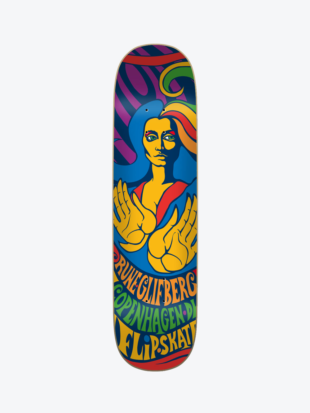 Flip Mother Earth Glifberg 8.6" Skate Deck