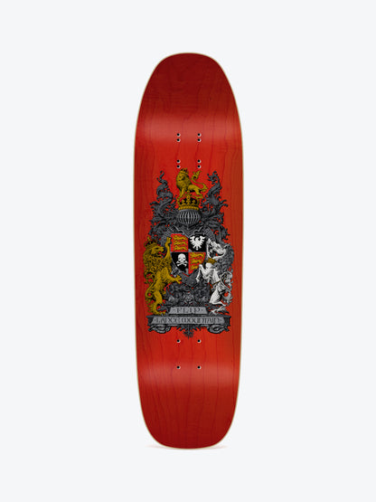 Flip Mountain Crest Red Stain 9.0" Skate Deck