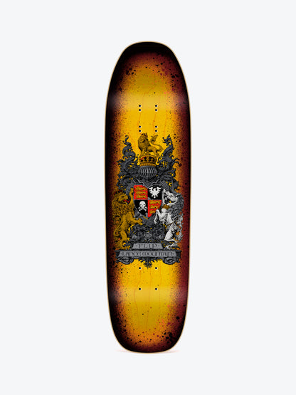 Flip Mountain Spray Crest Yellow 9.0" Skate Deck