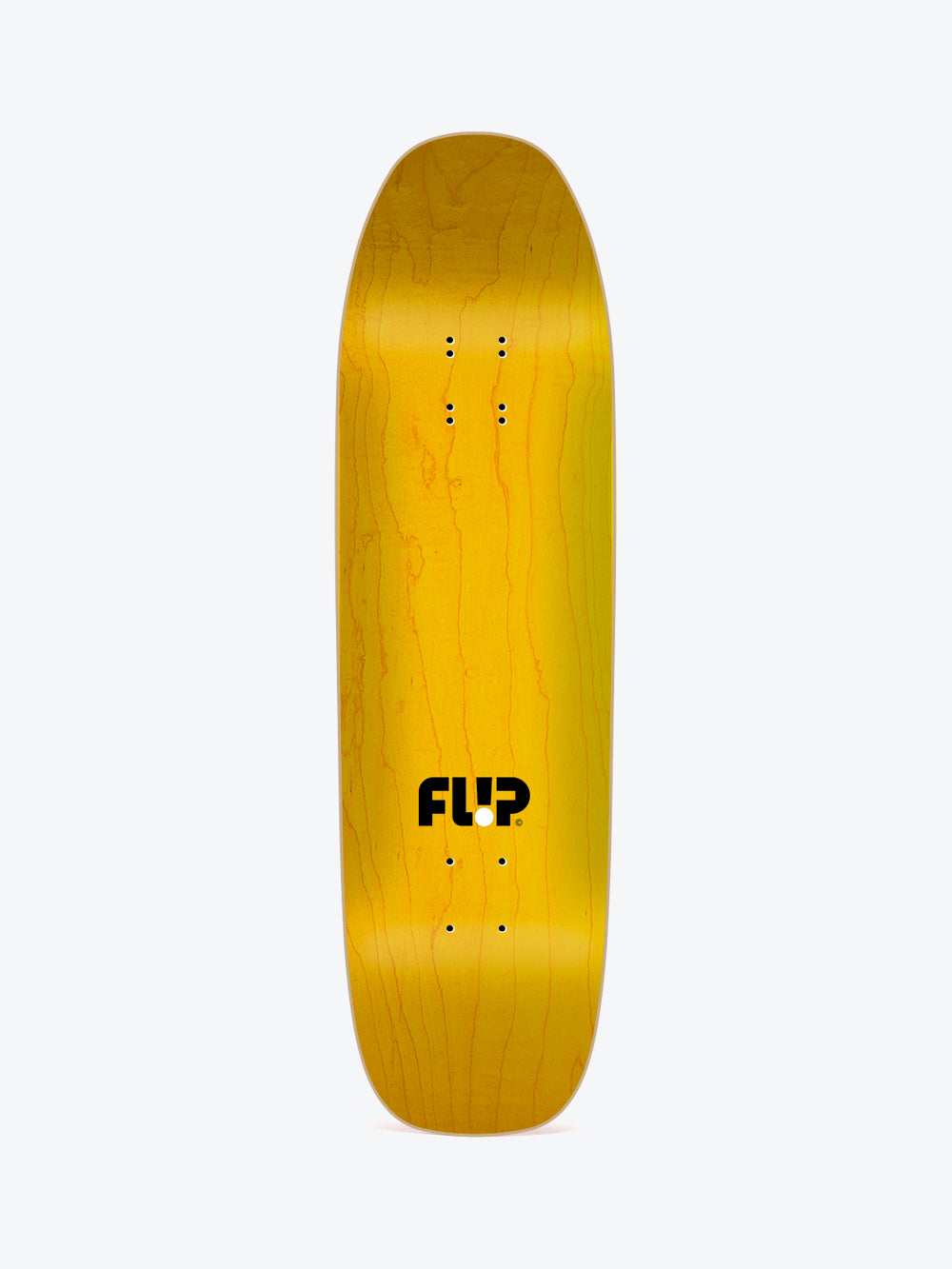 Flip Mountain Spray Crest Yellow 9.0" Skate Deck