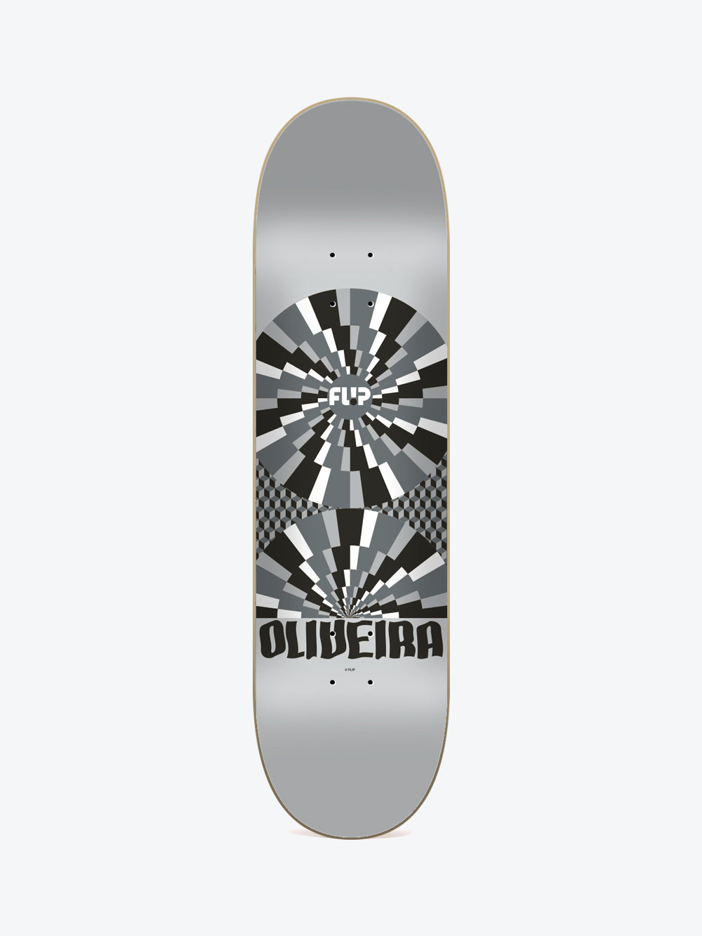 Flip Oliveira Optical 8.375" Skate Deck