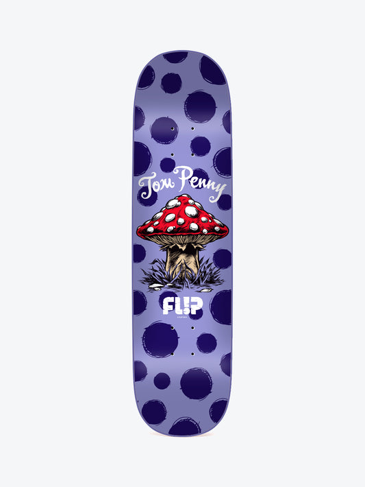 Flip Penny Dots Purple 8.375" Skate Deck