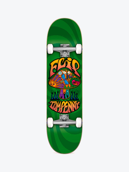 Flip Penny LoveShroom Green 8.0" Complete Skate