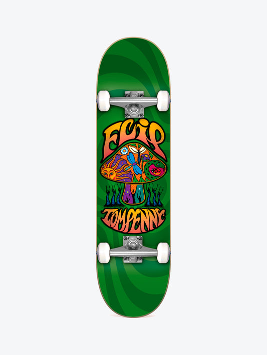 Flip Penny LoveShroom Green 8.0" Complete Skate