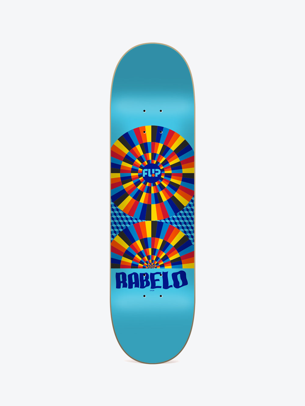 Flip Rabelo Optical 8.125" Skate Deck