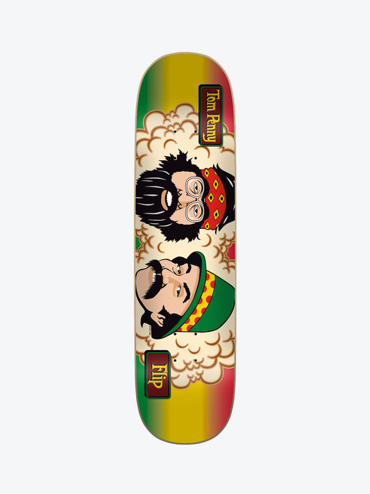 Flip Rasta Stripe Penny 8.125" Skate Deck