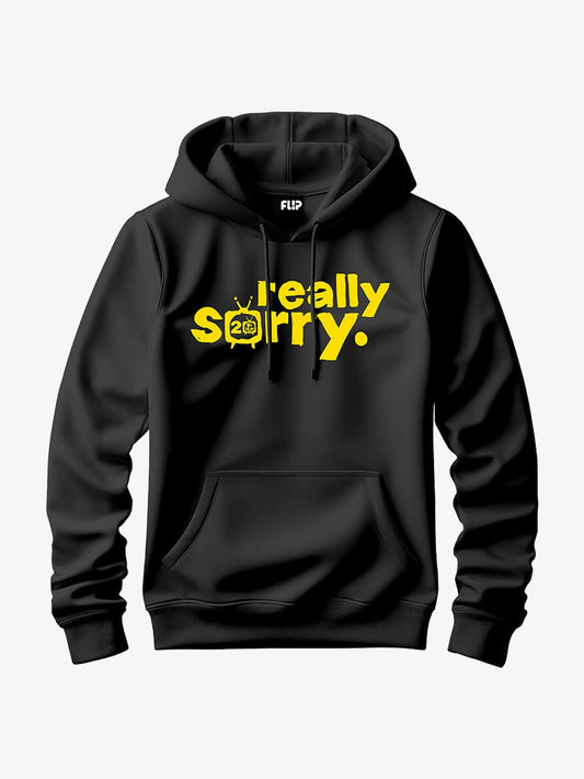 Flip Really Sorry 20th Anniversary Black Hoodie