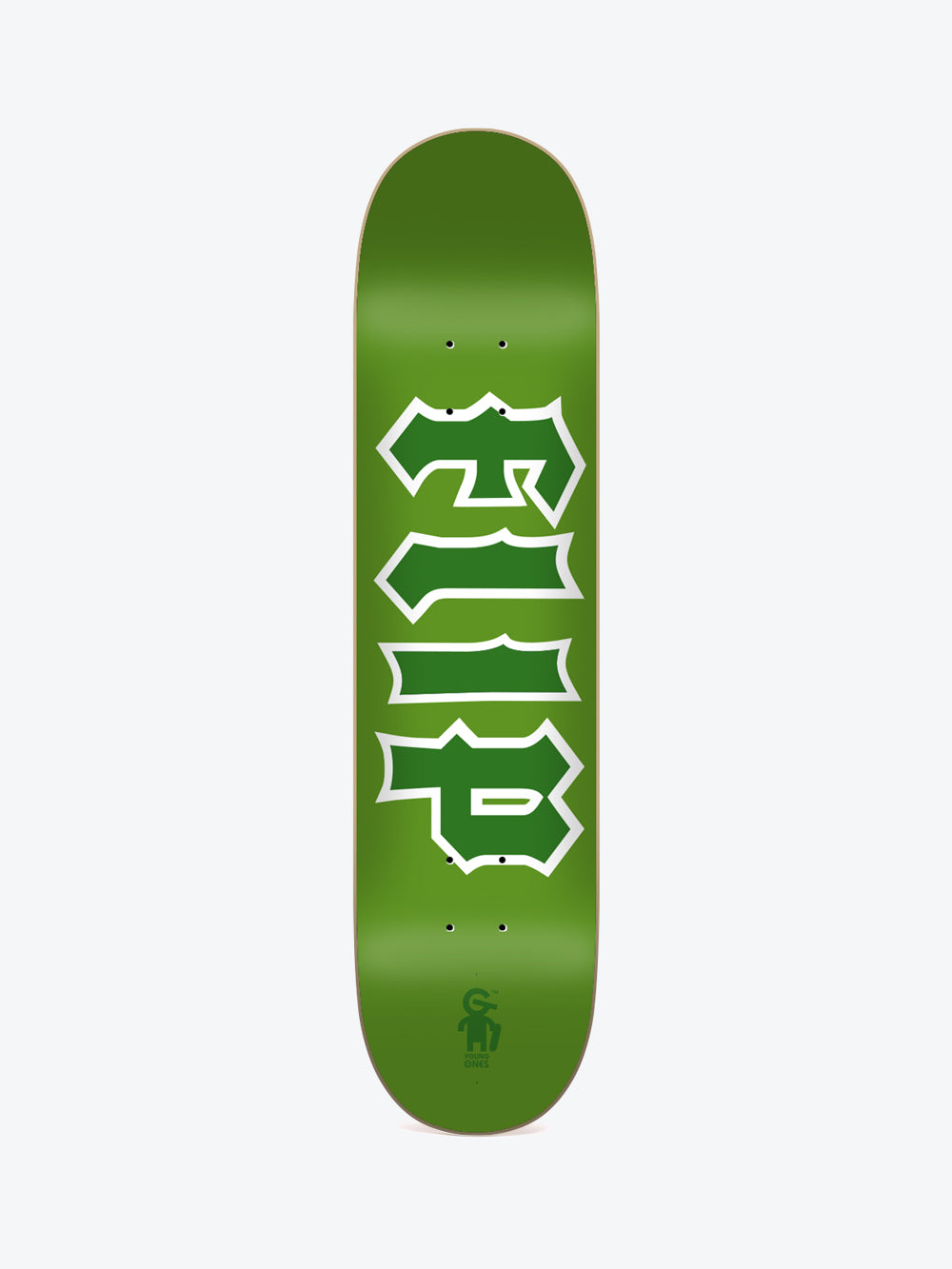 Flip Team Cancelled Young One Green 7.625" Skate Deck