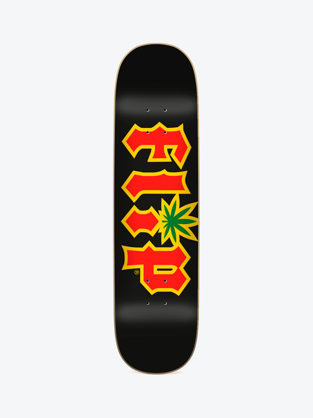 Flip Team HKD Rasta Black 8.4" Skate Deck