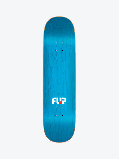 Flip Team HOW Logo Black 8.25" Skate Deck